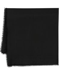 Saint Laurent - Sciarpa Logo - Lyst