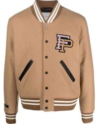 Filling Pieces - Chaqueta bomber con parche del logo - Lyst