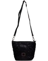 Campomaggi - Beth Woven-Design Studded Shoulder Bag - Lyst