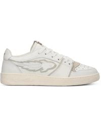ENTERPRISE JAPAN - Egg Rockett Rocket-Patch Perforated Sneakers - Lyst