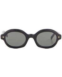 Retrosuperfuture - Oval-Frame Sunglasses - Lyst