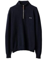 Miu Miu - Cashmere Half Zip Sweater - Lyst
