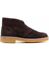 Clarks - Lace-up Suede Desert Boots - Lyst