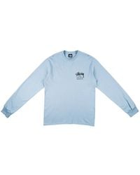 Stussy - T-Shirt Dover Street Market Los Angeles À Manches Longues - Lyst