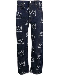 Etudes Studio - All-over Crown-print Trousers - Lyst