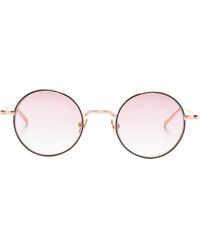 Matsuda - Gradient Round-frame Sunglasses - Lyst