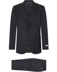 Canali - Two-Button Lapel Single-Breasted Suit - Lyst