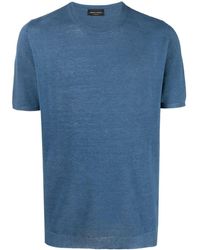 Roberto Collina Short sleeve t-shirts for Men | Online Sale up to 70% off |  Lyst Canada
