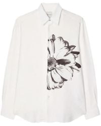 Paul Smith - Viscose-Blend 'Placement Daisy' Shirt - Lyst