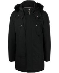 Moose Knuckles - Parka con revers in shearling - Lyst