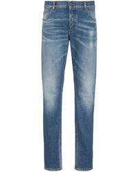Balmain - ミッドライズ スリムジーンズ - Lyst