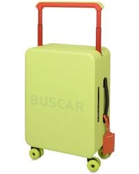 BUSCAR 1 - Logo-Print Ribbed Cabin Bag - Lyst