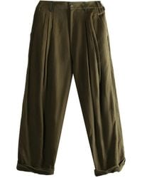 Ziggy Chen - Linen/Flax Wide-Leg Trousers - Lyst