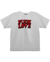 HTC - Fuck Love Graphic-Print Regular-Fit T-Shirt - Lyst