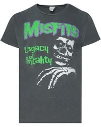 MadeWorn - The Misfits Graphic-Print T-Shirt - Lyst