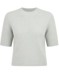 LeKasha - Chypre Short-Sleeve Sweater - Lyst