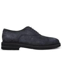 Henderson - Cap-Toe Suede Oxford Shoes - Lyst