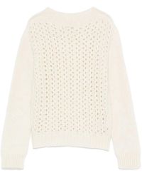 Dondup - Open-Knit Sweater - Lyst