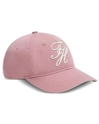 Tommy Hilfiger - Baseballkappe Mit Logo-Stickerei - Lyst