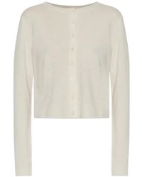 LoveShackFancy - Cameyrn Bow-Detail Cardigan - Lyst