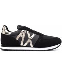 ARMANI EXCHANGE - サイドロゴ スニーカー - Lyst