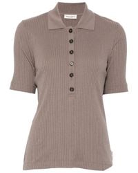 Marc O' Polo - Ribbed-Knit Polo Shirt - Lyst