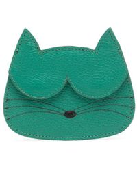 Sarah Chofakian - Cat-shape Leather Cardholder - Lyst