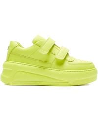 Acne Studios - Touch-Strap Platform Sneakers - Lyst