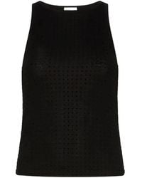 Marella - Rhinestone-Embellished Sleeveless Top - Lyst