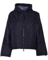 DUNO - Quilted Hooded Jacket - Lyst