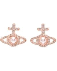 Vivienne Westwood - Olympia Orb Pearl Earrings - Lyst