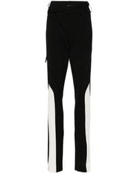 OTTOLINGER - Asymmetric Straight-Leg Trousers - Lyst