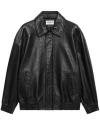 Zadig & Voltaire - Loriand Leather Jacket - Lyst