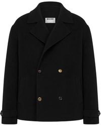 Moschino - Double-Breasted Coat - Lyst