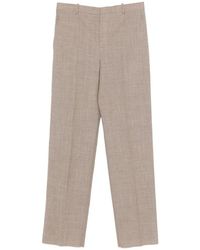 Saint Laurent - Straight Broek - Lyst
