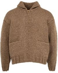 Visvim - Cowichan Hand-Knit Cardigan - Lyst