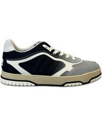 Gucci - Re-Web Sneakers Met Vlakken En Monogram - Lyst