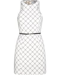 Elisabetta Franchi - Stretchy Polyester Blend Dress - Lyst