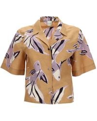 Paul Smith - Camisa Con Peces Estampados - Lyst