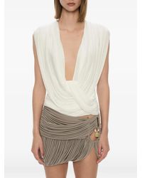 Christopher Esber - Ripple Gedrapeerde Top - Lyst
