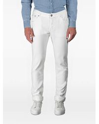 Moorer - Slim-Fit Five-Pocket Jeans - Lyst