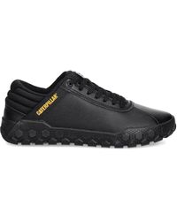 Caterpillar - Hex Padded-Collar Textured-Sole Sneakers - Lyst