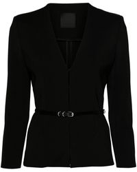 Givenchy - Voyou Belted Jacket - Lyst