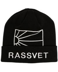 Rassvet (PACCBET) - Beanie Mit Logo-Stickerei - Lyst