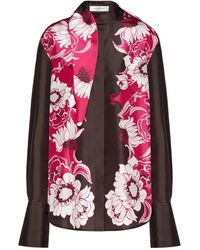 Valentino Garavani - Floral Pattern Shirt - Lyst