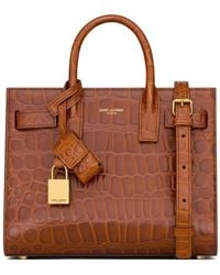 Saint Laurent - Bolso Shopper Sac De Jour Nano - Lyst