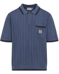 Carhartt - Polo Ramsey À Rayures Et À Poche - Lyst