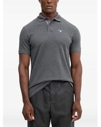 Barbour - Polo Con Logo Bordado - Lyst