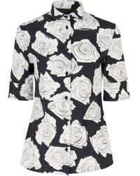 Marni - Camisa floral - Lyst