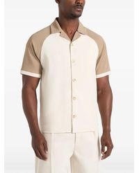 Manière De Voir - Salim Contrast Raglan Shirt - Lyst